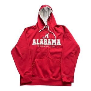 Men’s Colosseum Alabama Crimson Tide Red Pullover Hoodie